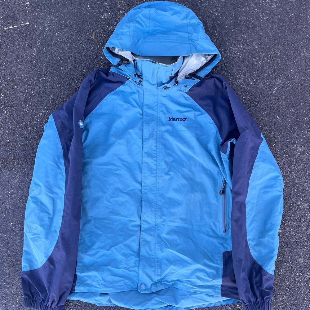 Lightweight blue and navy Marmot jacket size XL